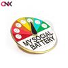 Pin para la ropa Battery Social